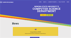 Desktop Screenshot of cs.winona.edu