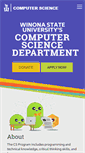 Mobile Screenshot of cs.winona.edu