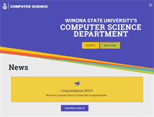 Tablet Screenshot of cs.winona.edu